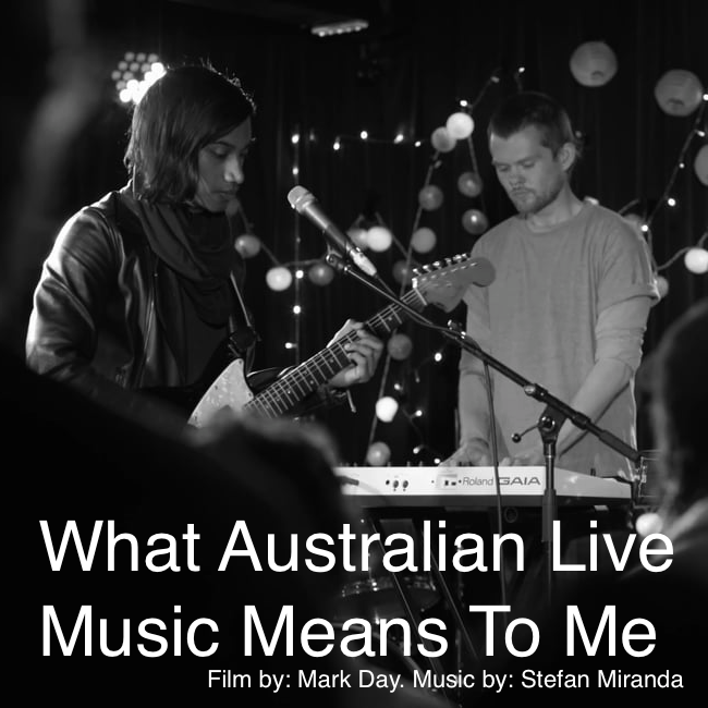 what live australian music means to me